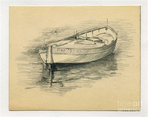 Row Boats Drawing