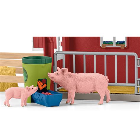 Large Barn with Animals and Accessories 42606 FARM WORLD | schleich