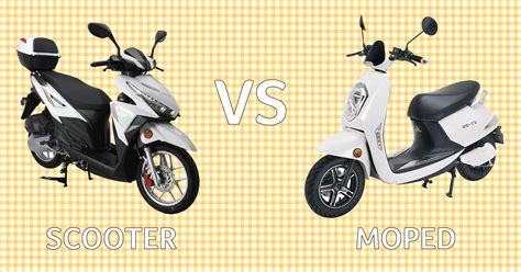 Understanding the Differences Between Mopeds and Scooters - Differences Finder