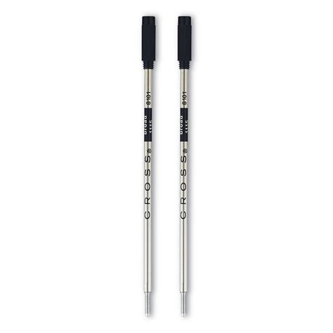 Cross Refills for Cross Ballpoint Pens, Bold Conical Tip, Black Ink, 2 ...