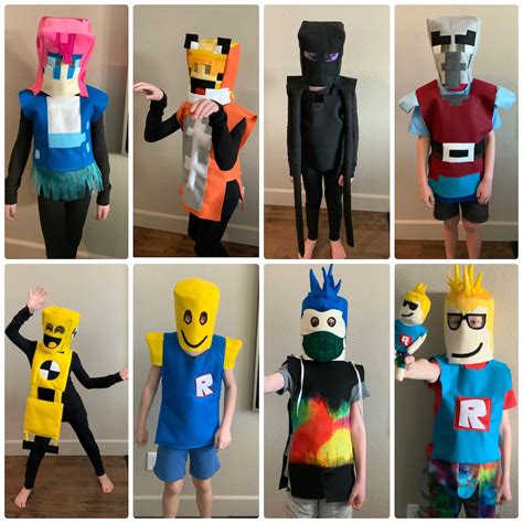 Roblox Costume HEAD BODY CUSTOM Made to Order - Etsy