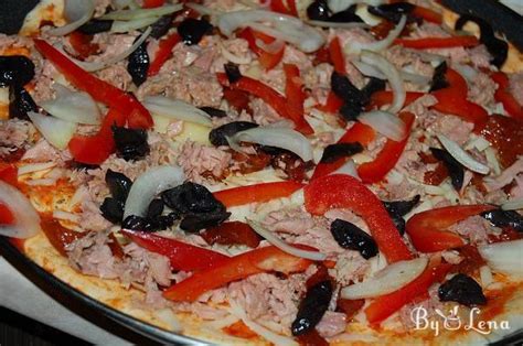 Tuna Pizza Recipe - ByLena.com