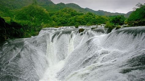 nature, landscape, trees, forest, water, Monsoon, mountains, river ...