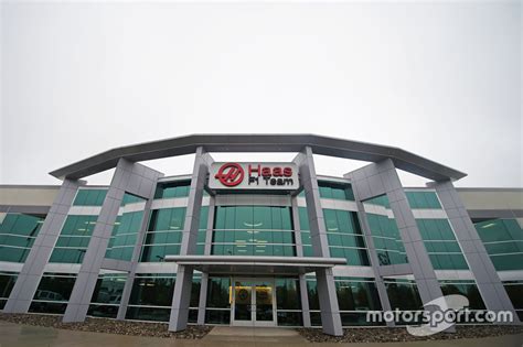 Haas F1 Team headquarters at Haas F1 Team driver announcement