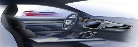 GEELY production sedan interior :: Behance