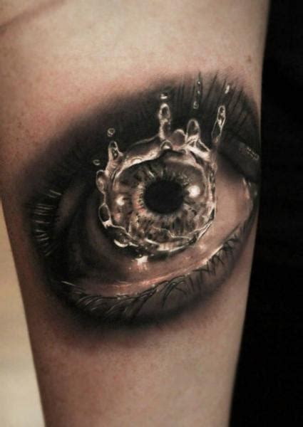 Arm Realistic Eye Tattoo by Georgi Kodzhabashev