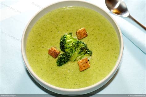 Broccoli and Swiss Cheese Soup Recipe