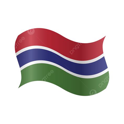 Gambia Flag, Gambia, Flag, National PNG and Vector with Transparent Background for Free Download