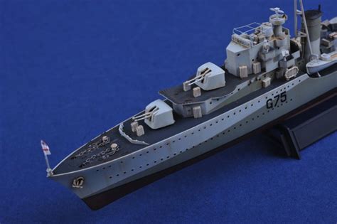 Scalehobbyist.com: HMS Eskimo WWII British Tribal Class Destroyer 1941 by Trumpeter Models