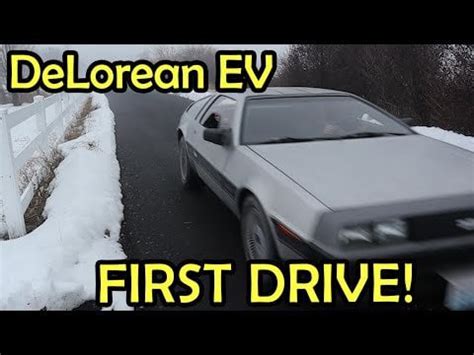 DeLorean EV Conversion - First Drive! : r/delorean