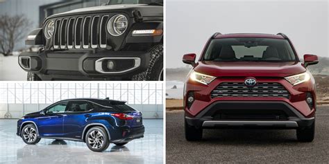 The 9 Hybrid Crossovers and SUVs You Can Buy in 2019