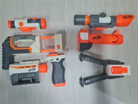 Nerf tactical attachments, Hobbies & Toys, Toys & Games on Carousell