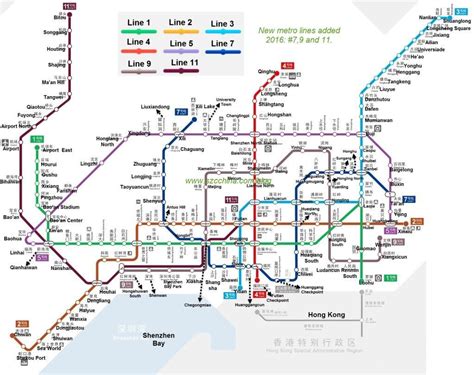 Скачать Shenzhen Subway MRT (Metro) system map 2019 APK для Android