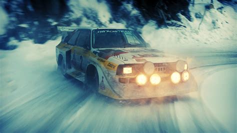 Audi, Old Car, Car, Sports Car, Sports, Snow, Lights, Audi Quattro, Rally, Rally Cars Wallpapers ...