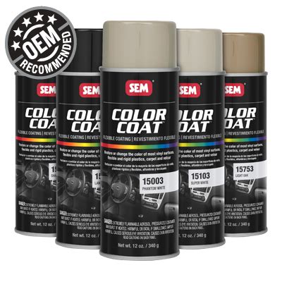 SEM Color Coat™ Aerosol Interior Paint / Coating, 16oz Aerosol Can - Hawks Third Generation