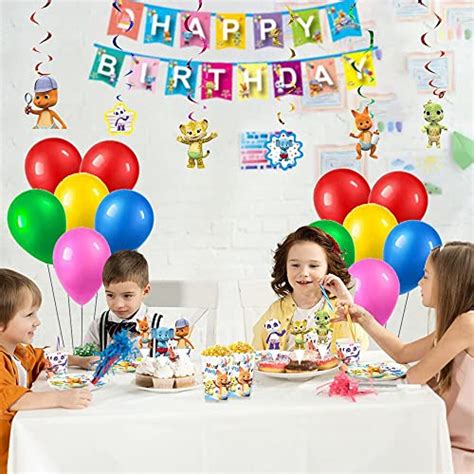 Word Party Birthday Party Supplies-141 PCS,Birthday Packs include Word ...