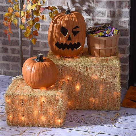 Fall Hay Decorations | Decoratingspecial.com