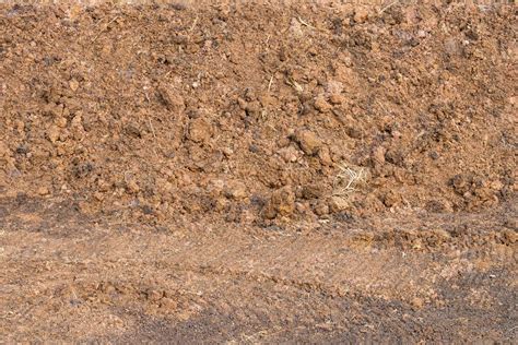 Surface of pile of loamy soil. 7519337 Stock Photo at Vecteezy