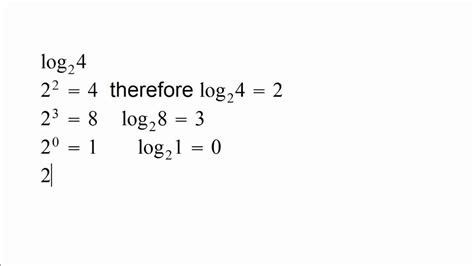 log as an inverse function - YouTube