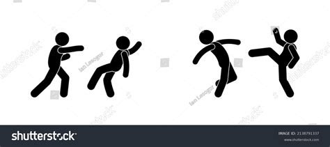 ícono de figura de stick, hombre,: vector de stock (libre de regalías) 2138791337 | Shutterstock