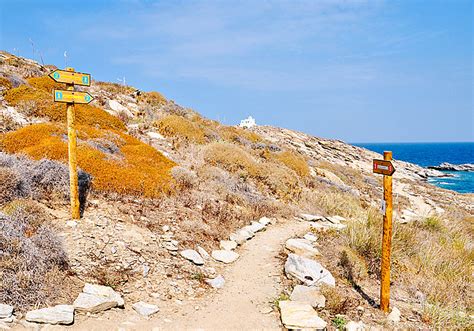 Hikes on Paros in the Cyclades.