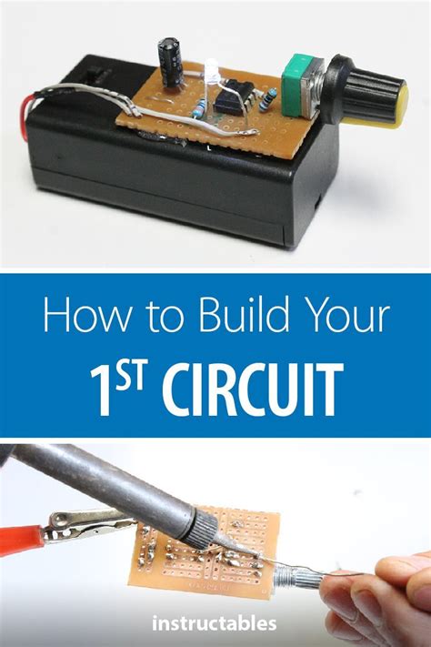 How to Build Your 1st Circuit | Simple electronics, Simple electronic circuits, Diy electronics