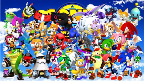 Sonic World Main Characters by Shadowcitizen545 on DeviantArt