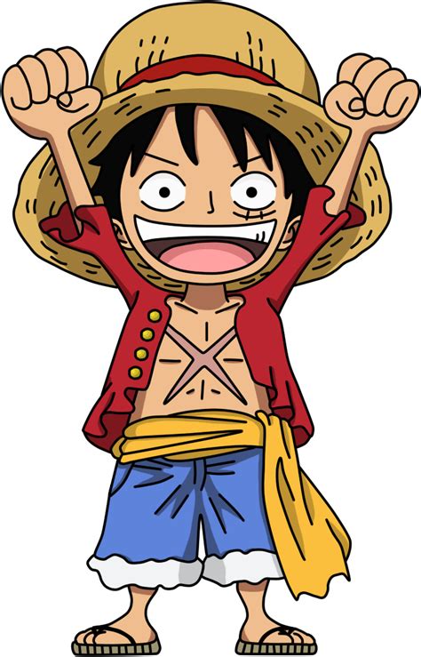 One Piece New World Luffy Chibi