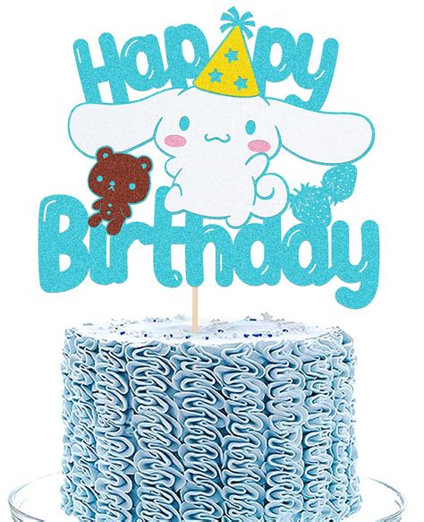 Cinnamoroll Inspired Cake Topper, 60% OFF