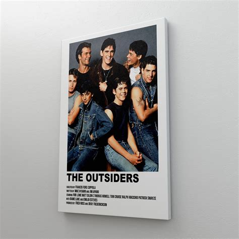 The Outsiders Movie Poster The Outsiders Movie The Outsiders | Etsy