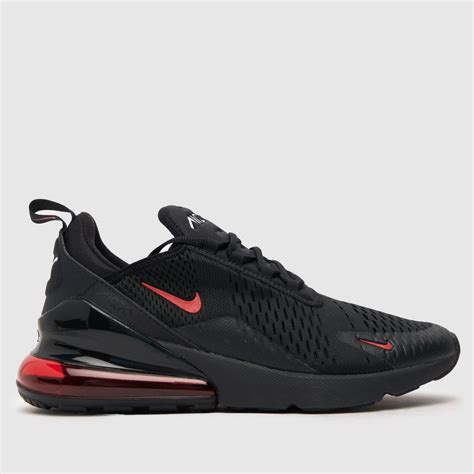 Mens Black & Red Nike Air Max 270 Trainers | schuh