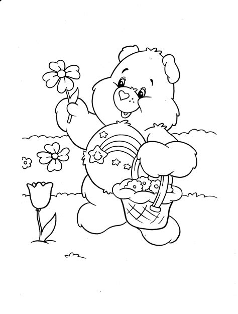 Free Printable Care Bear Coloring Pages For Kids