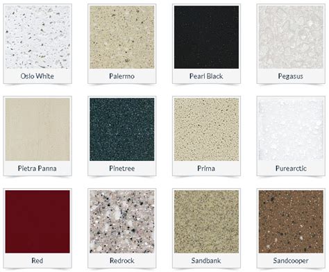 A Corian Colour for Every Project - GM SOLID SURFACES