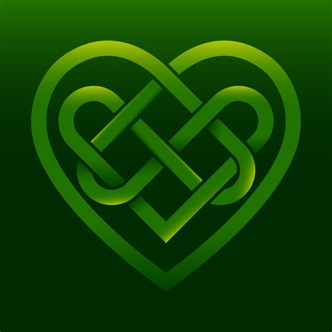 Celtic knot heart vector illustration 552203 Vector Art at Vecteezy