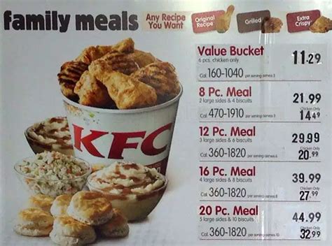 KFC Menu, Menu for KFC, Harlem, New York City - Urbanspoon/Zomato