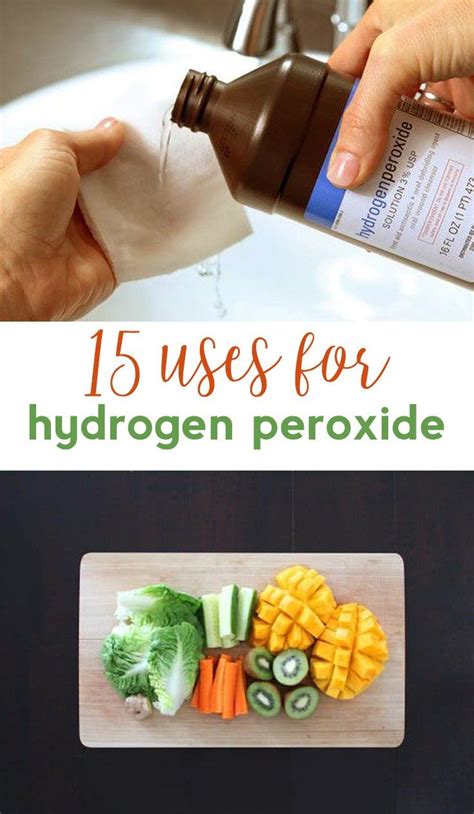 uses for hydrogen peroxide | how to use hydrogen peroxide | household ...