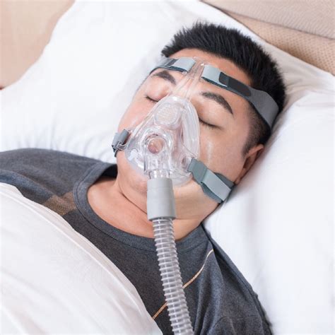 MOYEAH CPAP Machine Full Face Mask with Adjustable Headgear Strap Clip ...