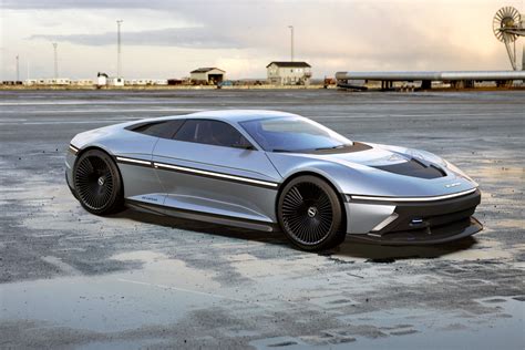 This Modern-Day Take On The DeLorean DMC-12 Is A Futuristic EV Wrapped In Stylish Stainless ...