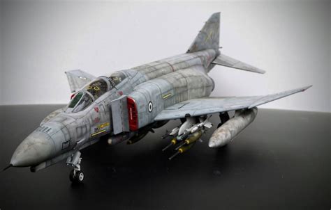 F-4E PHANTOM II "Ελληνική Πολεμική Αεροπορία" 1/32 .... By .... 林周市 Fighter Aircraft, Fighter ...