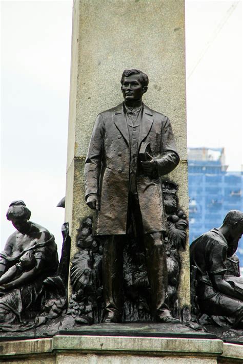 The Rizal Monument is a memorial in Rizal Park in Manila.... Philippines..... | Jose rizal ...