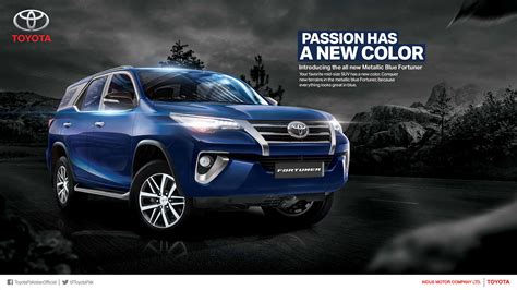 Toyota Fortuner new color on Behance