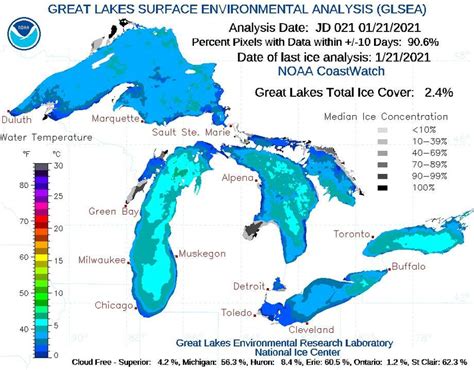 Great Lakes ice coverage at lowest point on record - Manistee News Advocate