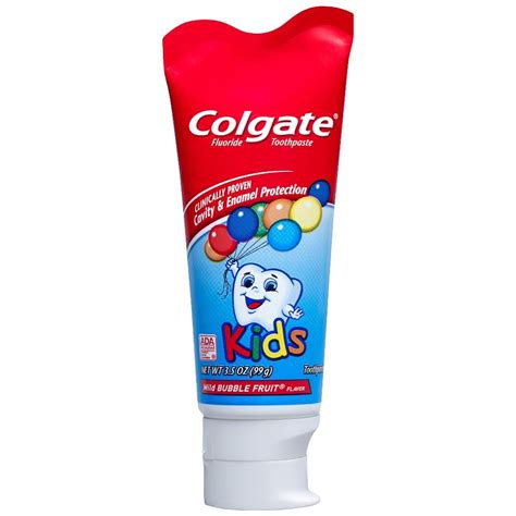 Colgate Junior Kids Anticavity Flouride Toothpaste, Bubble Fruit - 3.5 oz - Walmart.com ...