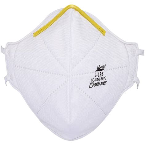 RZ Mask L-188 N95 Particulate Respirator Mask - 5-Pack