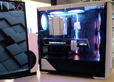 P400a build. 6800XT, 5800X, 2x2TB 980pro : r/Phanteks