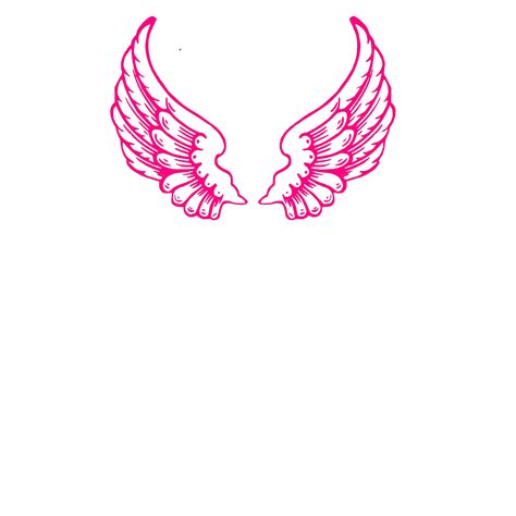 Pink Guardian Angel Wings PNG, SVG Clip art for Web - Download Clip Art ...