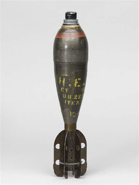 3-inch Mk VI Mortar Bomb, 1953 | Online Collection | National Army Museum, London