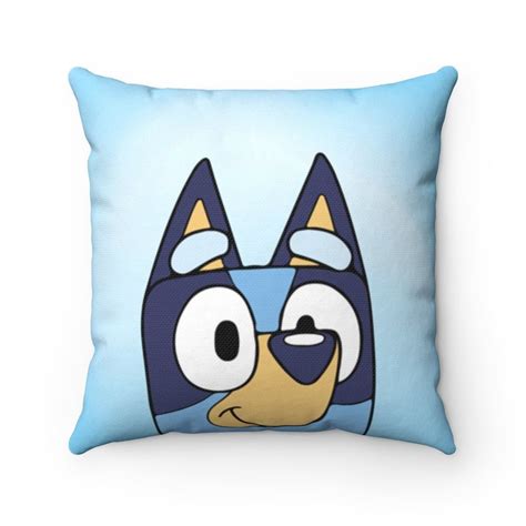 Bluey Pillow | Square | Multi Sizes | Pillows, Disney themed bedrooms, Blue pillows