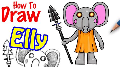 How to Draw Elly | Roblox Piggy