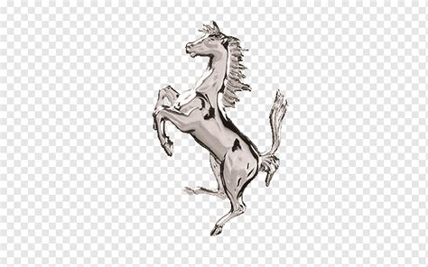 Transparent Ferrari Horse Logo | Hans Info